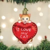 TheHolidayBarn.com I Love My Cat Ornament Christmas 2 TheHolidayBarn.com I Love My Cat Ornament Christmas