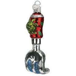 Old World Christmas Garden Cultivator Ornament With Frog