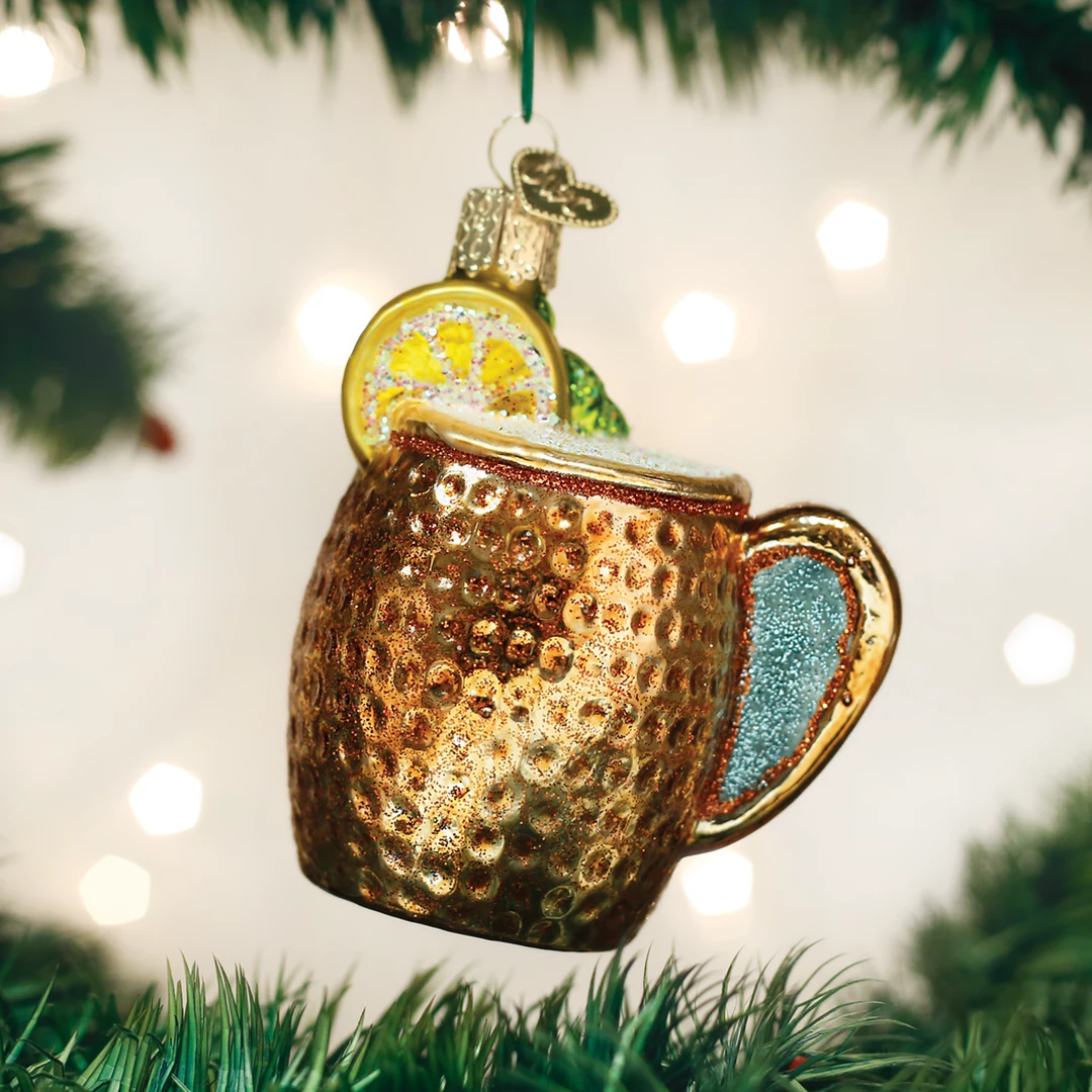 Old World Christmas Moscow Mule Mug Ornament 3 Old World Christmas Moscow Mule Mug Ornament