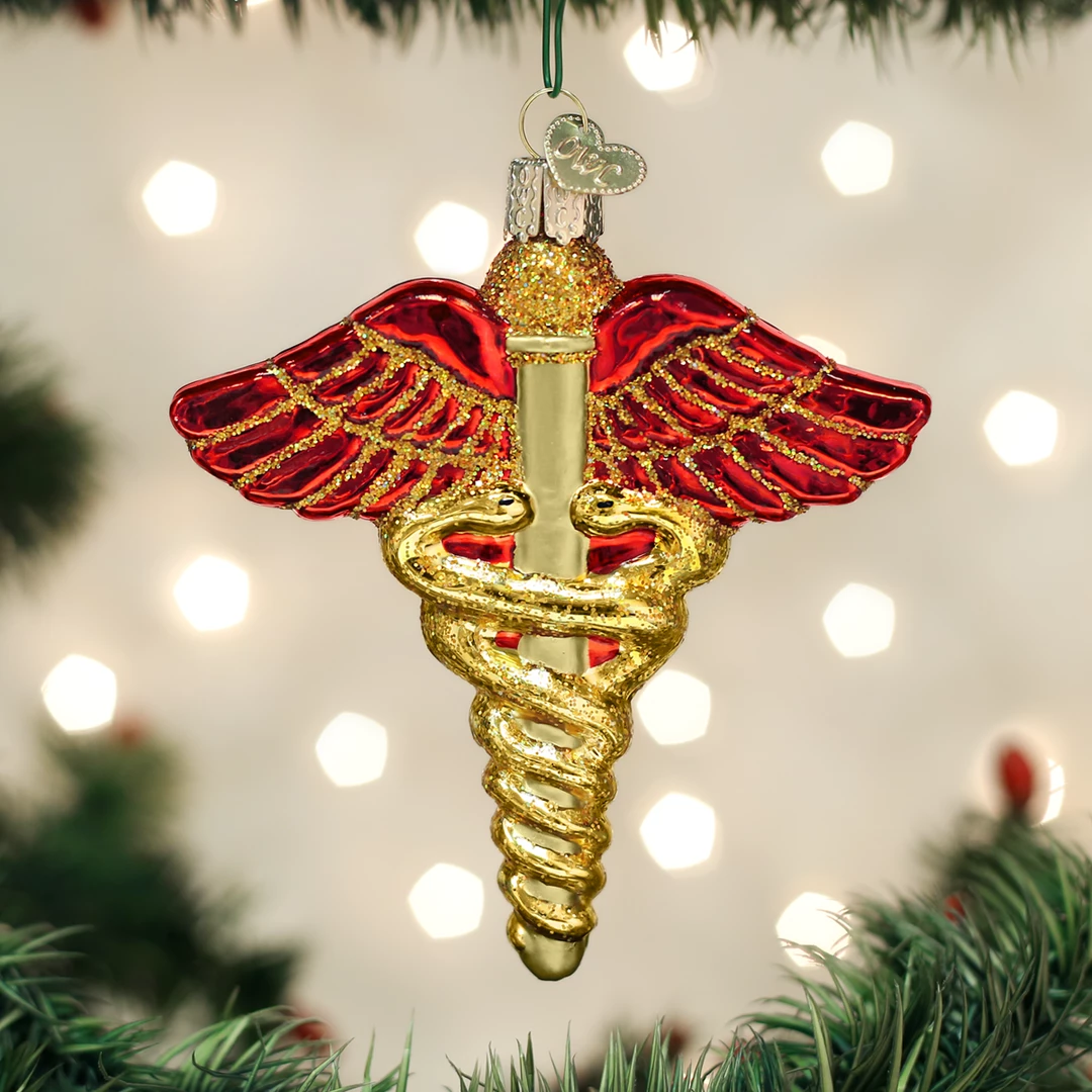 TheHolidayBarn.com Medical Symbol Ornament Christmas 3 TheHolidayBarn.com Medical Symbol Ornament Christmas