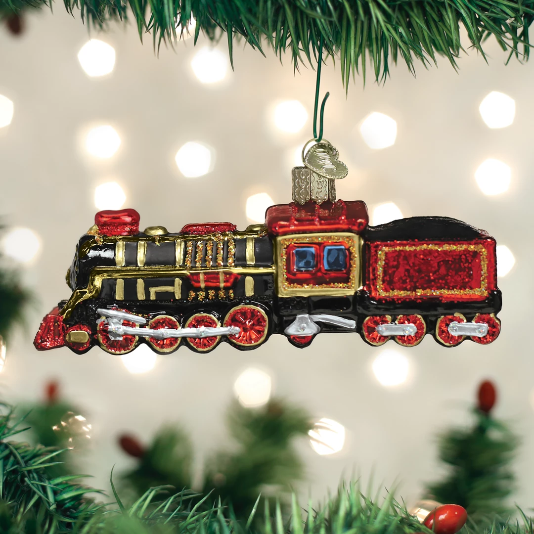 TheHolidayBarn.com Christmas Toy Train Ornament 3 TheHolidayBarn.com Christmas Toy Train Ornament