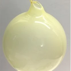 Winward Jim Marvin Gold Bubblegum Glass Ornaments