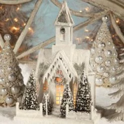 Bethany Lowe Ivory Church Large