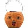 Bethany Lowe Happy Vintage Pumpkin Bucket