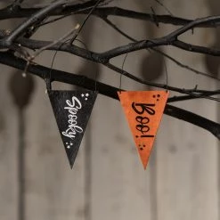 Bethany Lowe New! Halloween Banner Ornaments