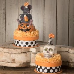 Bethany Lowe New! Scaredy Mouse On Box