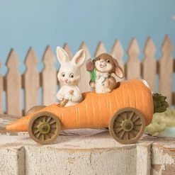Bethany Lowe New! Hoppity Carrot Cart