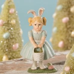 Bethany Lowe Pouting Easter Girl Figurine New!