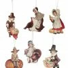 Bethany Lowe Thanksgiving Child Dummy Board Ornaments New!