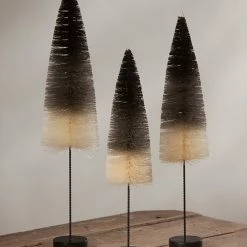 Bethany Lowe Black And White Ombre Trees