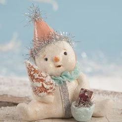 Bethany Lowe Blushing Snowgirl