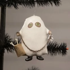 Bethany Lowe Boo Boo Ghost Ornament New!