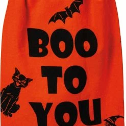 Primitives By Kathy New! Boo To You Halloween Silhouettes Towel