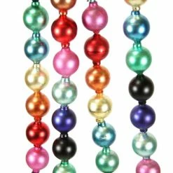Cody Foster Bright & Bold Glass Ball Garland