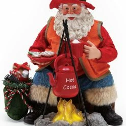 Enesco New! Camping Santa With Campfire