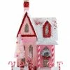 Cody Foster Candy Cane Cottage Putz House New!
