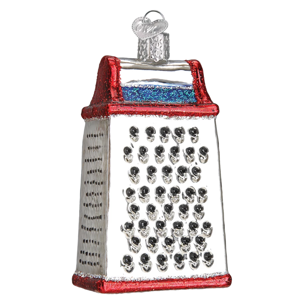 Old World Christmas Cheese Grater Ornament 4 Old World Christmas Cheese Grater Ornament
