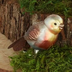 Raz Storybook Bird Ornament Clip New!