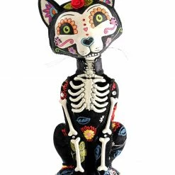 Katherine's Collection Day Of The Dead Cat Figurine