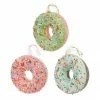 Raz Donut Ornaments With Sprinkles