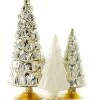 Cody Foster New! Gold & Ivory Candy Glass Trees
