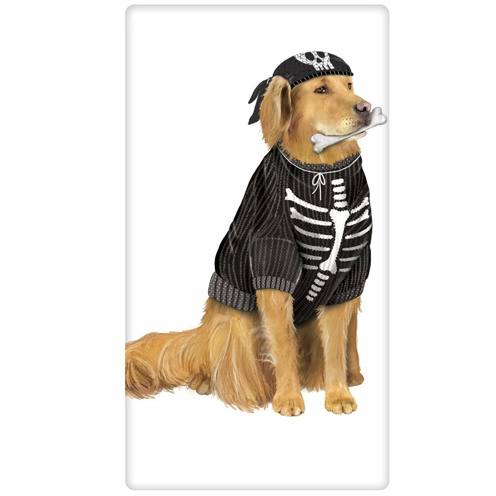 Mary Lake-Thompson Golden Retriever In Pirate Costume Towel 3 Mary Lake-Thompson Golden Retriever In Pirate Costume Towel