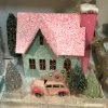 Cody Foster Green & Pink Putz House With Car