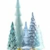 Cody Foster Heavenly Blue Candy Glass Trees, Large New!
