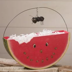 Bethany Lowe Hello Summer Watermelon Bucket New!