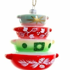 Cody Foster Holiday Mixing Bowl Stack Ornament
