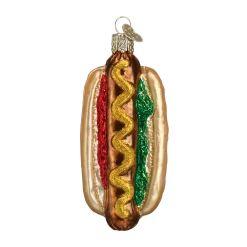 Old World Christmas Hot Dog Ornament