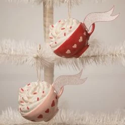 Bethany Lowe I Love You A Latte Ornaments