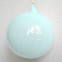TheHolidayBarn.com Jim Marvin Baby Blue Bubblegum Glass Ornaments Jim Marvin Ornaments