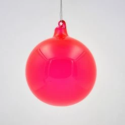 Winward New! Jim Marvin Candy Red Bubblegum Glass Ornaments