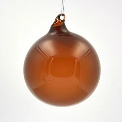TheHolidayBarn.com Jim Marvin Chocolate Bubblegum Glass Ornaments New!