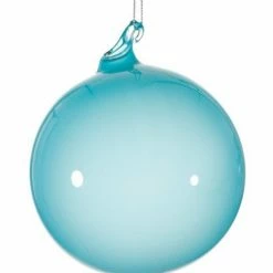 Winward Jim Marvin Light Turquoise Bubblegum Glass Ornaments