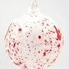 Winward New! Jim Marvin Peppermint Splash Glass Ball Ornaments