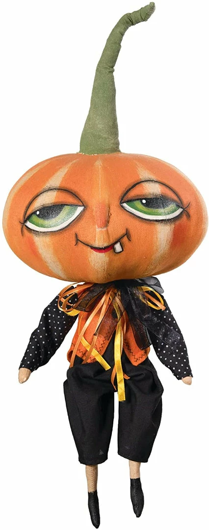 Joe Spencer Dennis Pumpkin Doll New! 3 Joe Spencer Dennis Pumpkin Doll New!