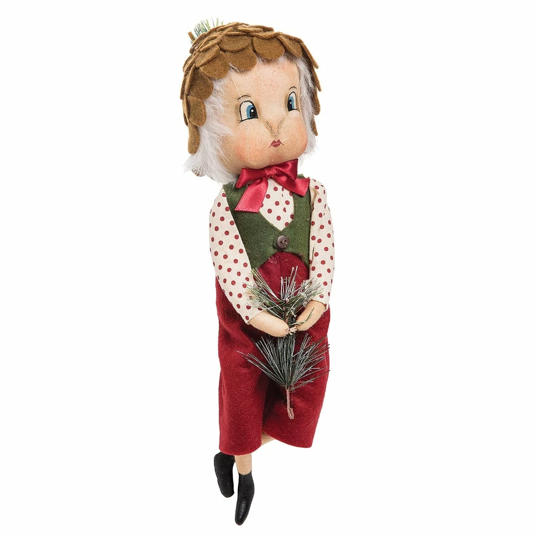 Joe Spencer Hammond Pinecone Doll New! 3 Joe Spencer Hammond Pinecone Doll New!