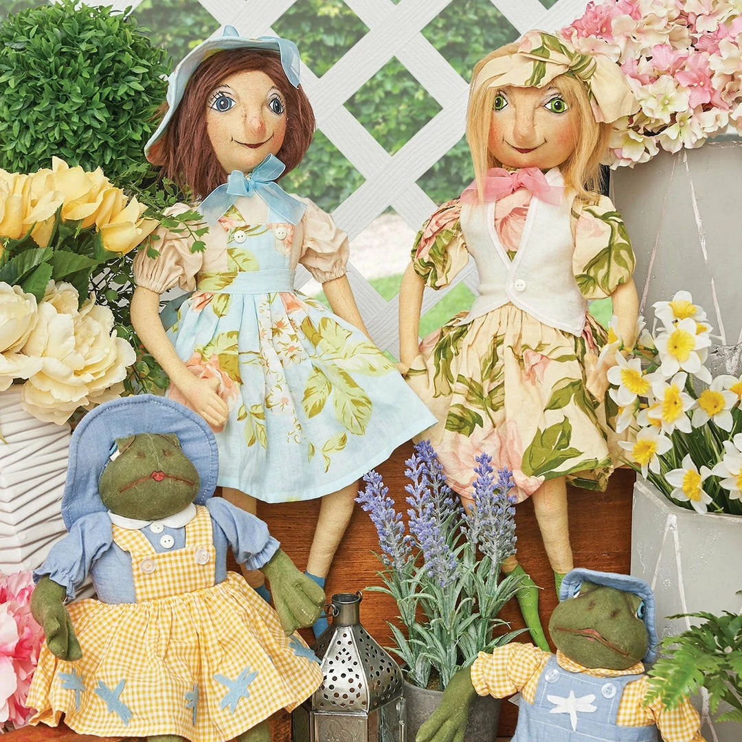 Joe Spencer New! Faye Frog Doll 4 Joe Spencer New! Faye Frog Doll