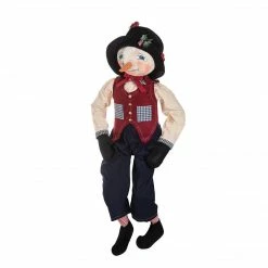 Joe Spencer Perth Snowman Doll New!