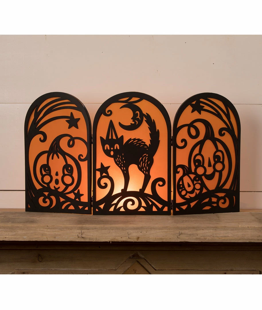 Bethany Lowe Spooky Tabletop Screen 3 Bethany Lowe Spooky Tabletop Screen