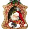 New! Katherine's Collection Santa Shadowbox
