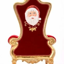 New! Katherine's Collection Santa Chair