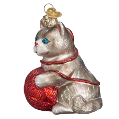 Old World Christmas Playful Kitten With Yarn Ball Ornaments 10 Old World Christmas Playful Kitten With Yarn Ball Ornaments