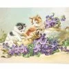 Ernst Freihoff Kitty Cat Playtime Postcard Easter 2 Ernst Freihoff Kitty Cat Playtime Postcard Easter