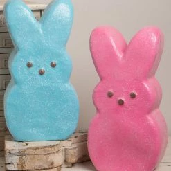 Bethany Lowe Peeps® Large Bunny Display, 18.5" Paper Mache New!