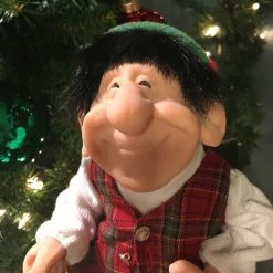 Whitehurst New! Leonardo Elf With Ornaments