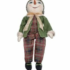 Joe Spencer Lucas Snowman Doll New!