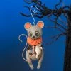 Bethany Lowe Marvin Mouse With Ghost Ornament New!